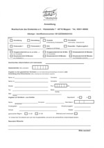 Anmeldung als PDF